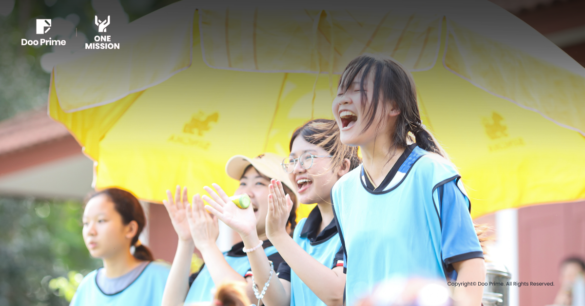 Doo Prime เริ่มต้นโครงการ OneMission ด้วยความสำเร็จในการจัดงานกีฬา ที่ประเทศไทย